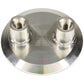 3" Tri-Clamp x (2) 1/4" FNPT - BVV High Desert Scientific