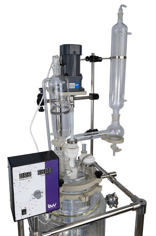 50L BVV™ Double Jacketed Glass Reactor - BVV High Desert Scientific