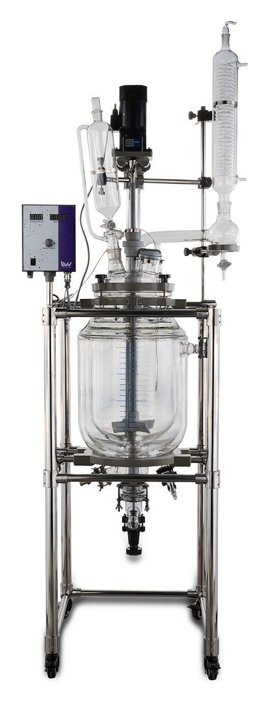 50L BVV™ Double Jacketed Glass Reactor - BVV High Desert Scientific