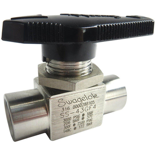 Swagelok 1/4" FNPT 316SS Ball Valve - Swagelok High Desert Scientific