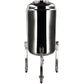 300L 304SS Jacketed Collection and Storage Vessel with 12" Tri-Clamp Port and Locking Casters - BVV High Desert Scientific