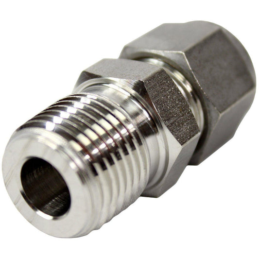 Male Connector Bore Through - SSP Corporation High Desert Scientific