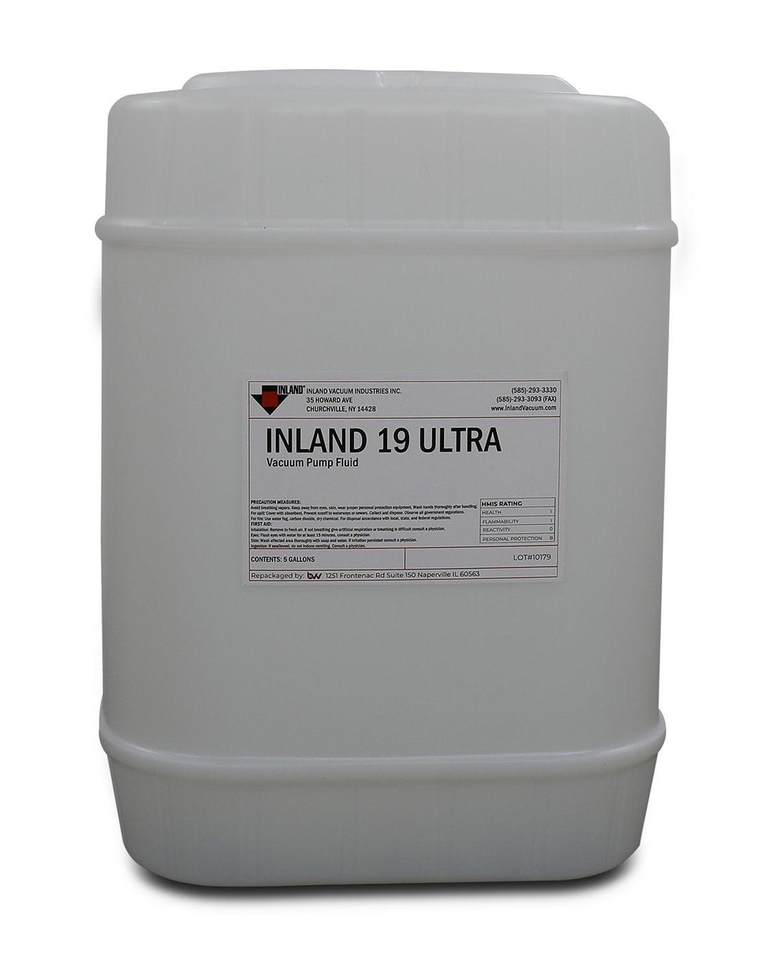 Inland 19 ULTRAÆ‚Äö√†√∂‚àö√∫ Semi-Synthetic Vacuum Pump Oil - Inland Vacuum High Desert Scientific