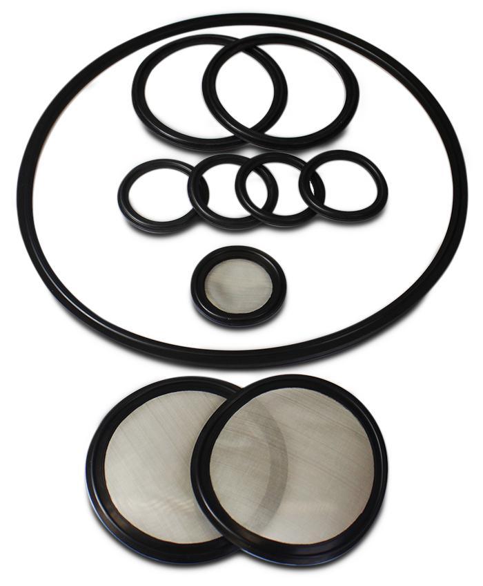 5LB Athena Bidirectional CLS Rack Gasket Set - BVV High Desert Scientific