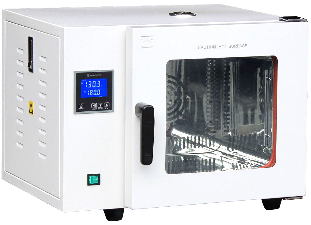 INTBUYING 220V Digital Forced Air Convection Drying Oven Heat Industrial  Lab Temperature Control Adjustable Fan Speed (13.4X13.8X13.8inch Chamber)