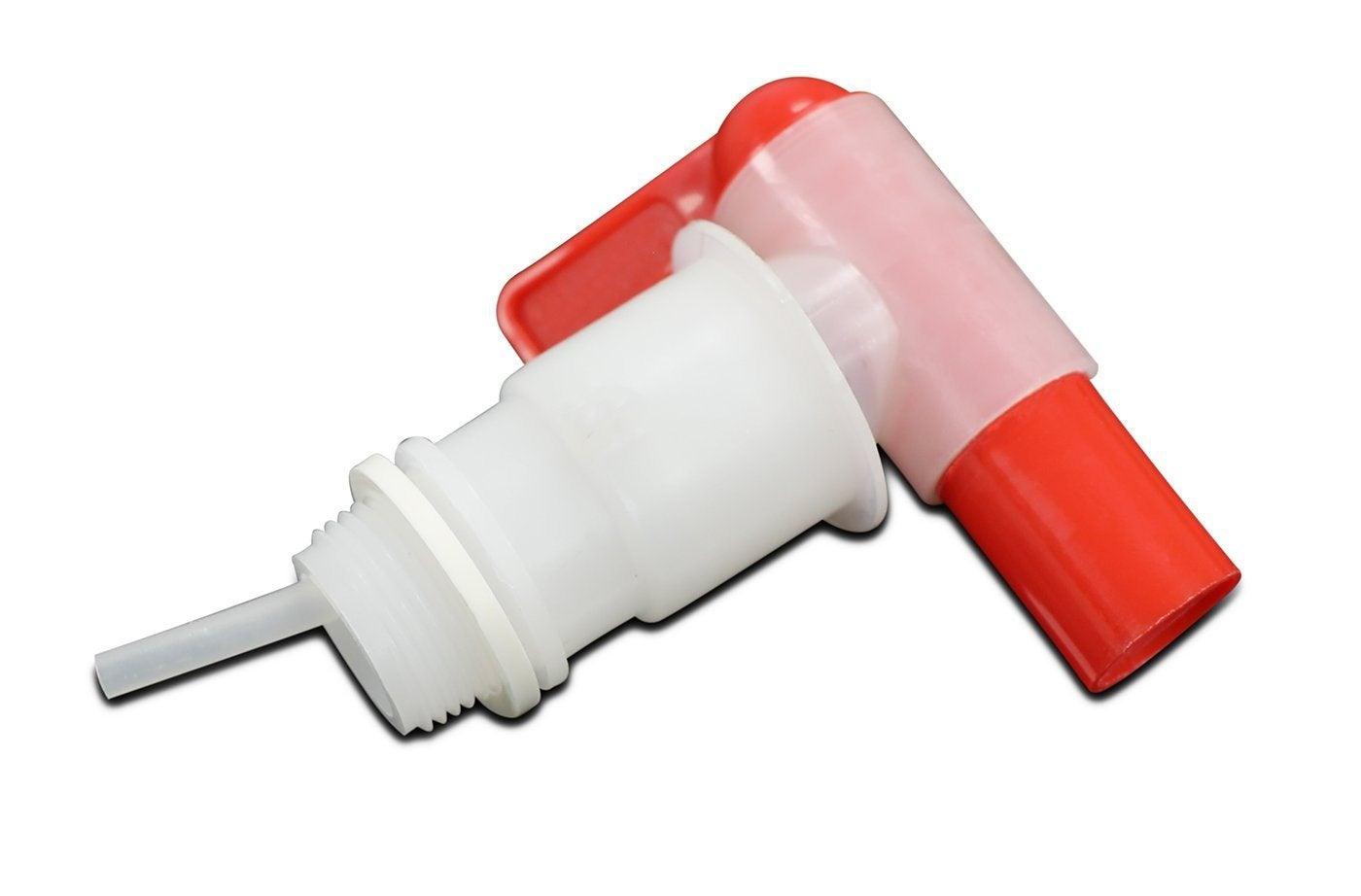 Self Venting 3/4" Polyethylene Plastic Drum Faucet - BVV High Desert Scientific