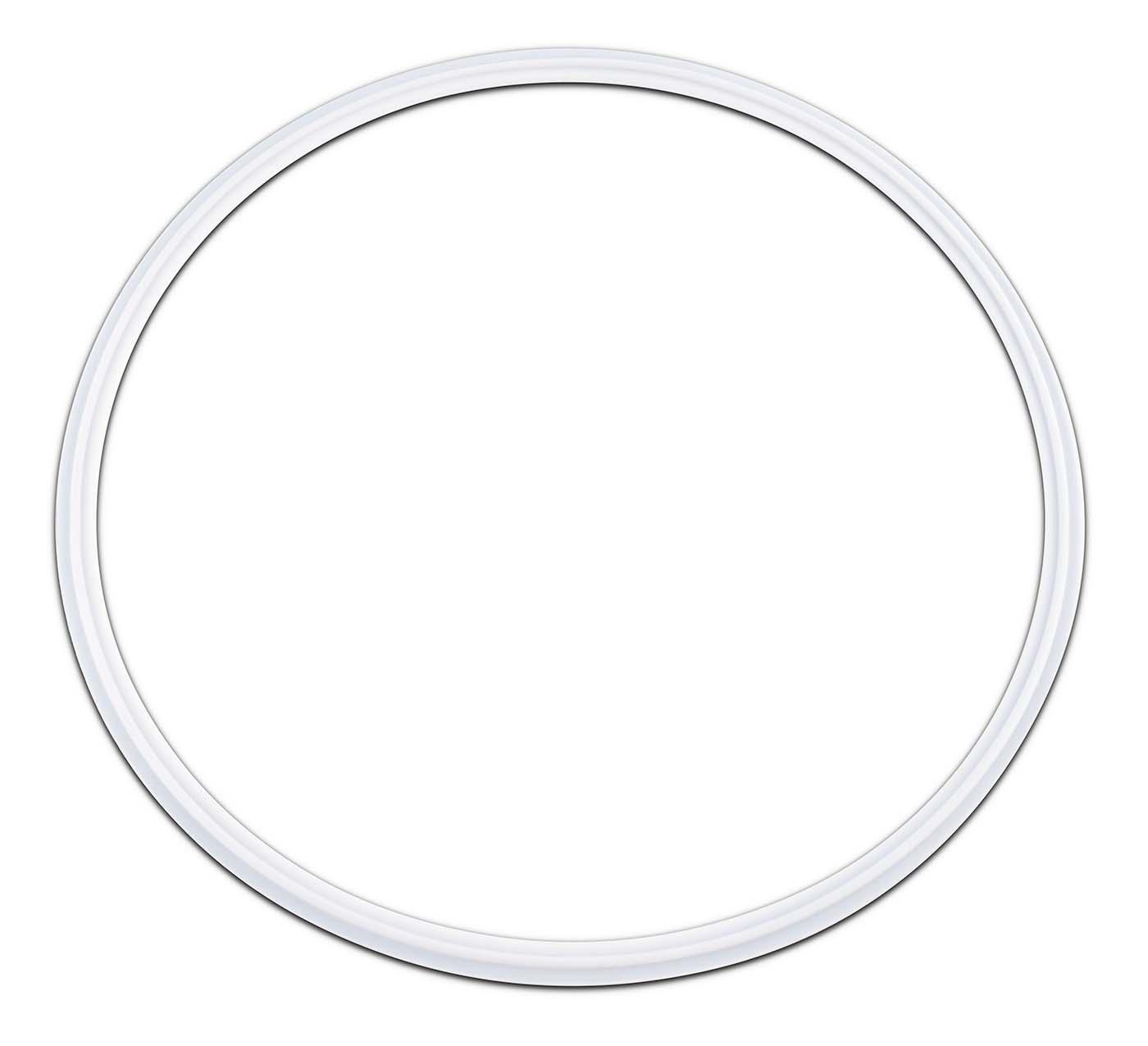 PTFE Envelope Tri-Clamp Gaskets with Viton Filler - BVV High Desert Scientific