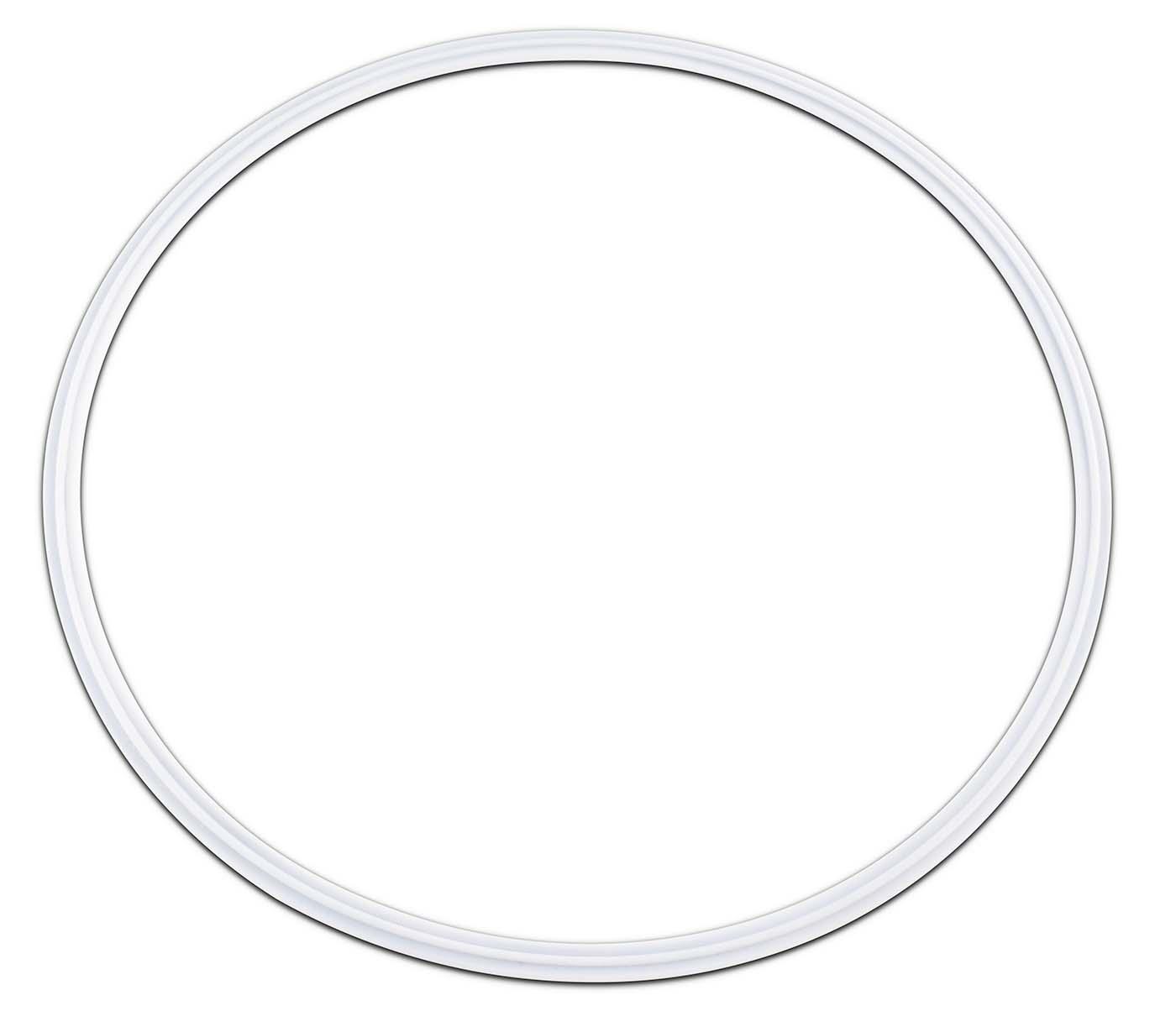 PTFE Envelope Tri-Clamp Gaskets with Viton Filler - BVV High Desert Scientific