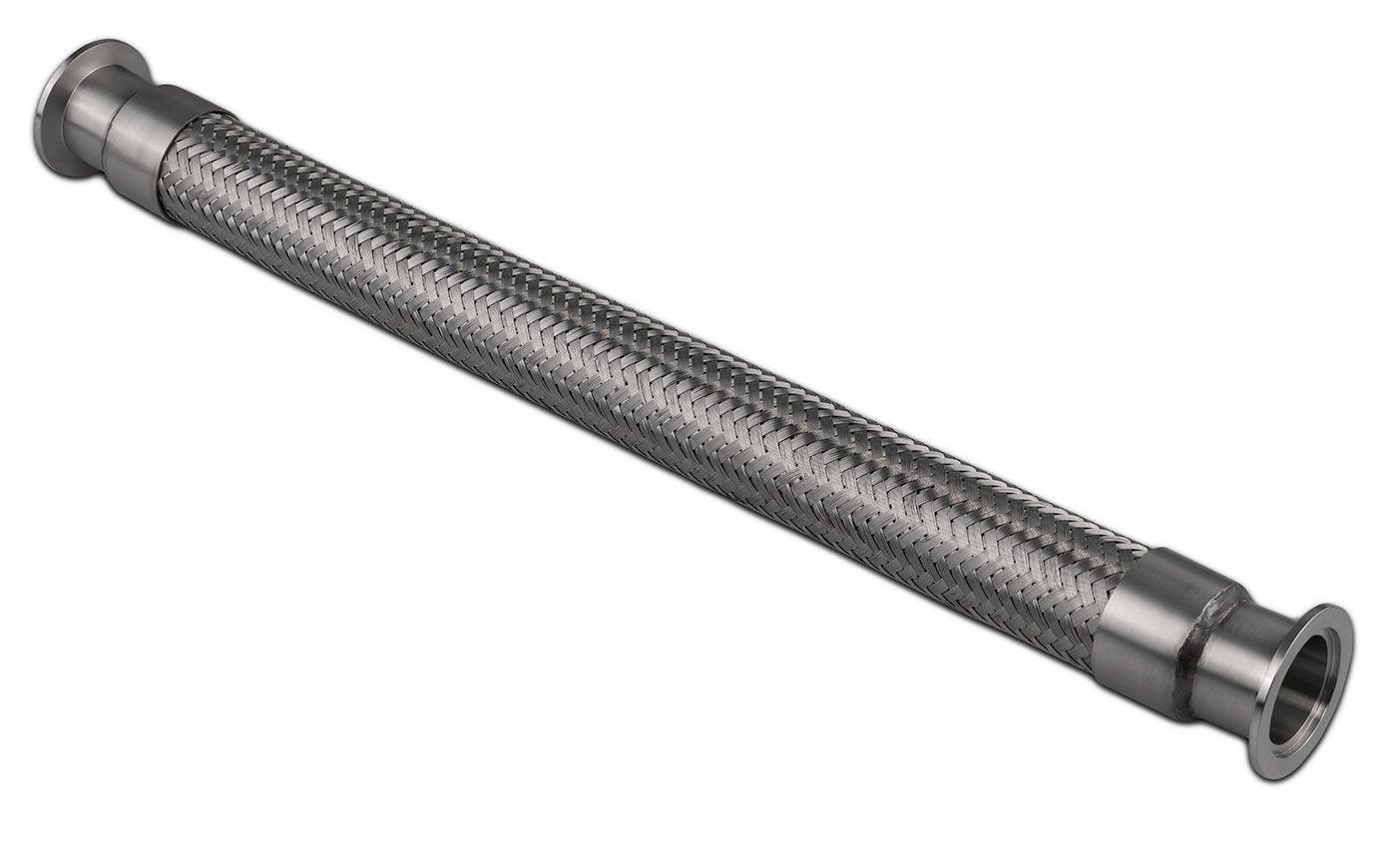 KF-40 Braided Stainless Steel Bellow Hose - BVV High Desert Scientific