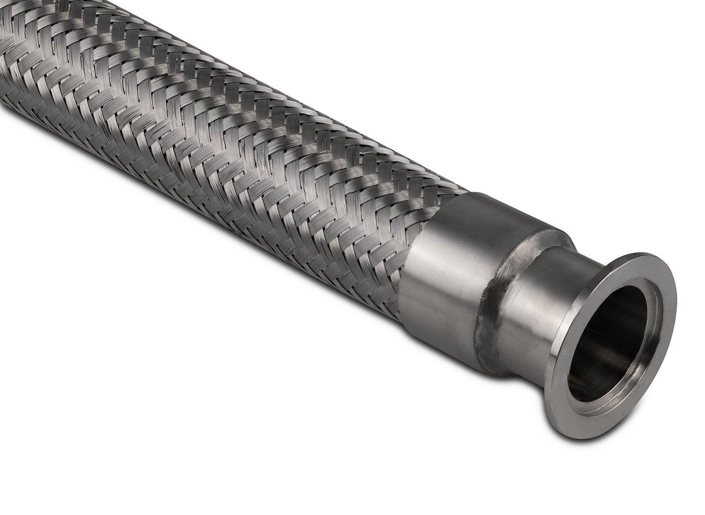 KF-40 Braided Stainless Steel Bellow Hose - BVV High Desert Scientific