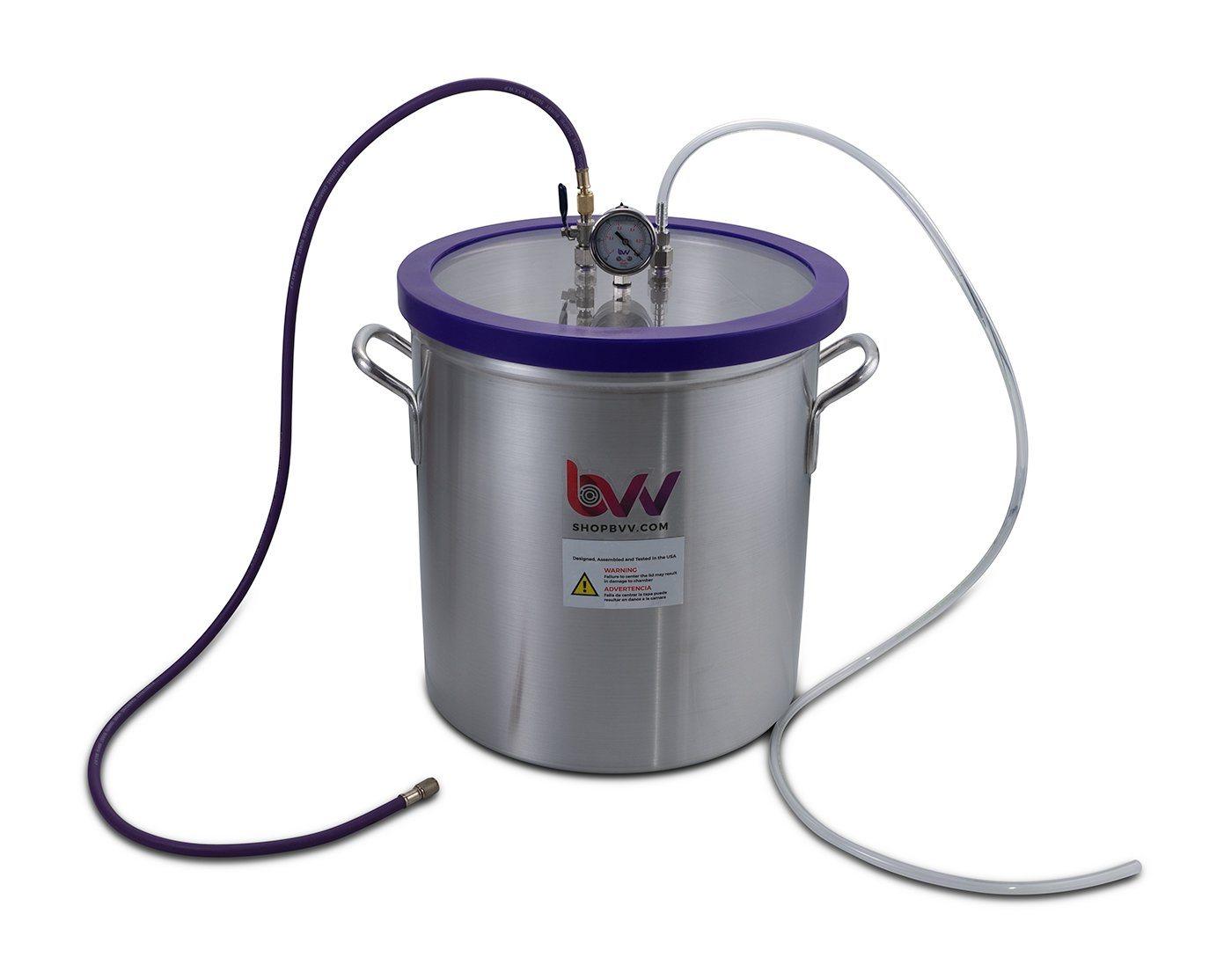 10 Gallon Resin Trap Vacuum Chamber - BVV High Desert Scientific