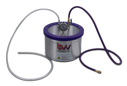 2 Gallon Resin Trap Vacuum Chamber - BVV High Desert Scientific