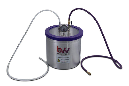 3 Gallon Resin Trap Vacuum Chamber - BVV High Desert Scientific