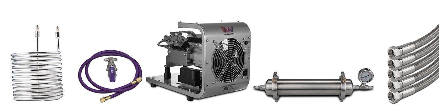 BVV 4 Cylinder Active Closed Loop Recovery Kit ITS/ETL to ANSI/ISA Certified - BVV High Desert Scientific