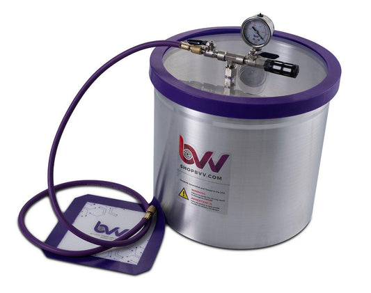 Best Value Vacs 5 Gallon Aluminum Vacuum Chamber - BVV High Desert Scientific