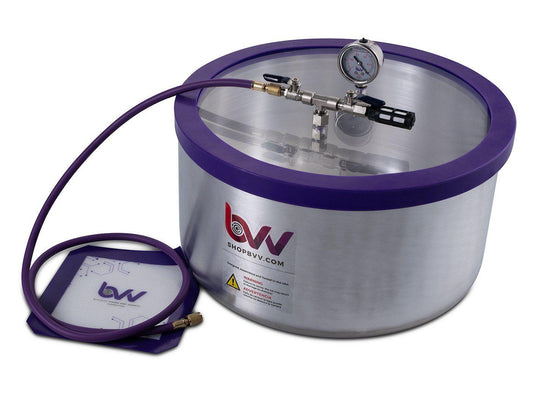 Best Value Vacs 7 Gallon Aluminum Vacuum Chamber - BVV High Desert Scientific