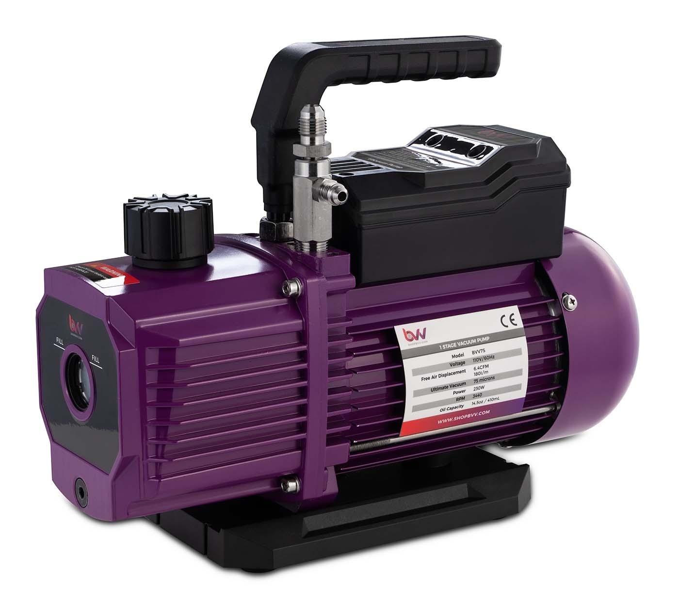 BVV™ V7S 7CFM Single Stage Vacuum Pump - BVV High Desert Scientific