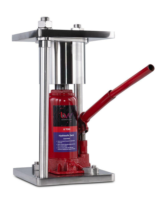 BVV™ 8 Ton 304SS Puck Press - BVV High Desert Scientific