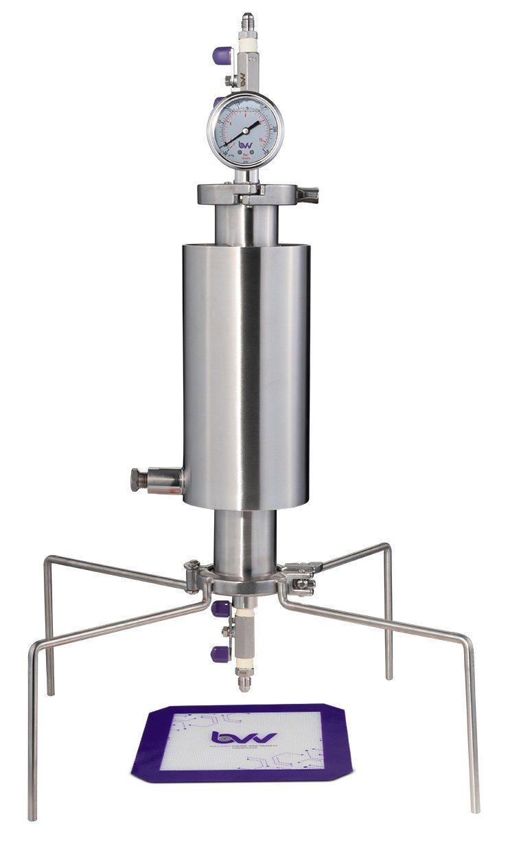 2" Dewaxing Closed Column Extractor 115-200g - BVV High Desert Scientific