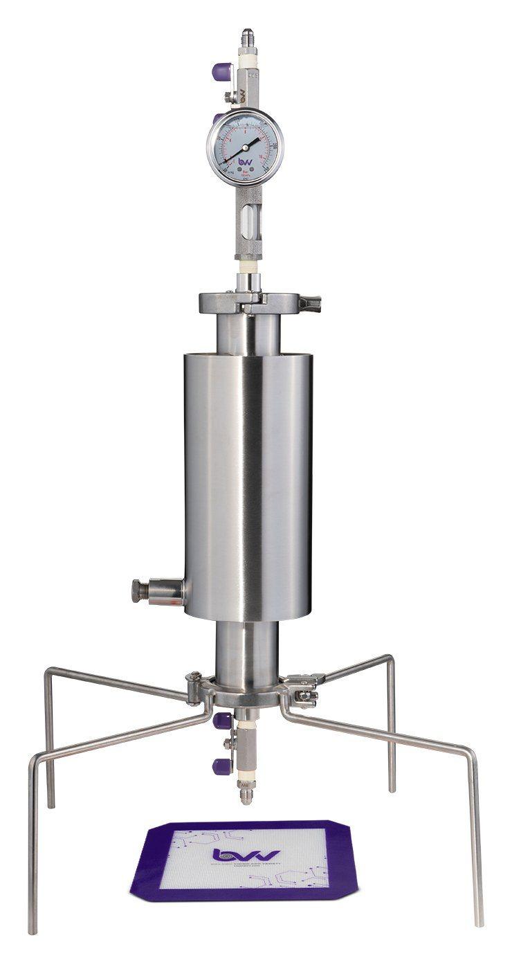 2" Dewaxing Closed Column Extractor 115-200g - BVV High Desert Scientific