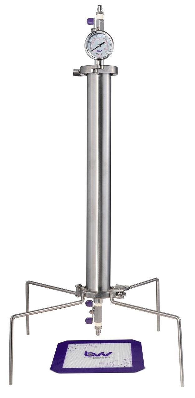 2" Standard Closed Column Extractor 115-200g - BVV High Desert Scientific