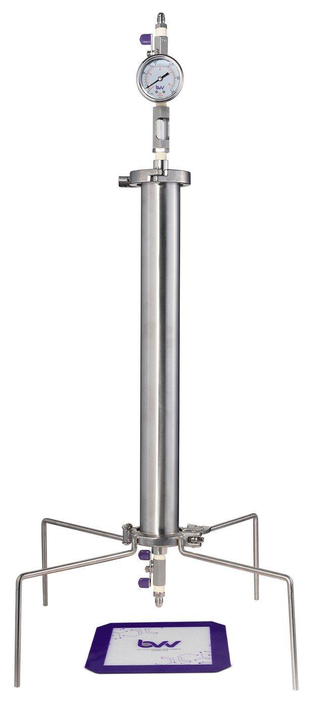 2" Standard Closed Column Extractor 115-200g - BVV High Desert Scientific