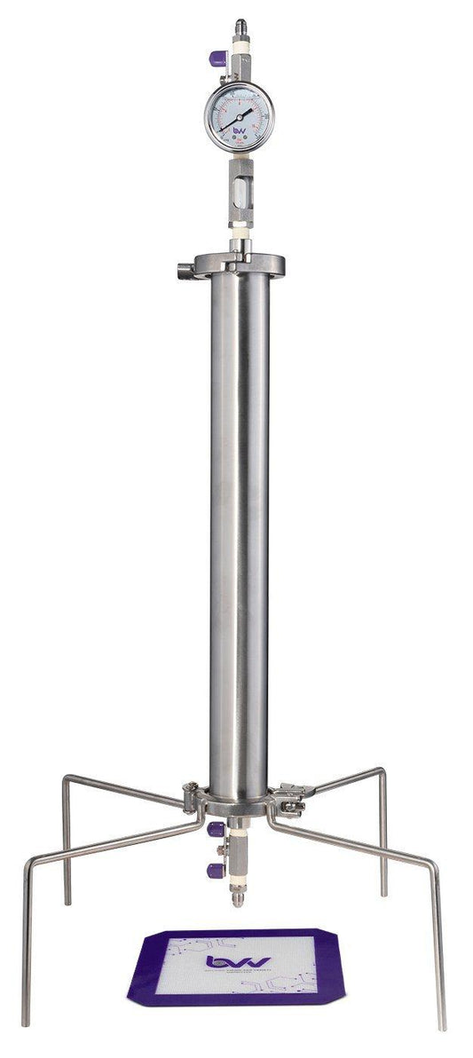 2" Standard Closed Column Extractor 115-200g - BVV High Desert Scientific
