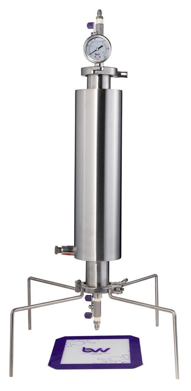 2" Dewaxing Closed Column Extractor 115-200g - BVV High Desert Scientific