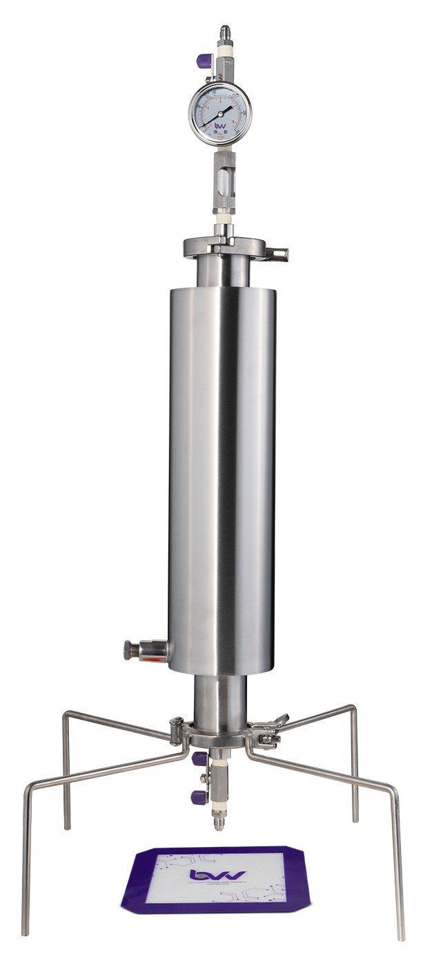 2" Dewaxing Closed Column Extractor 115-200g - BVV High Desert Scientific