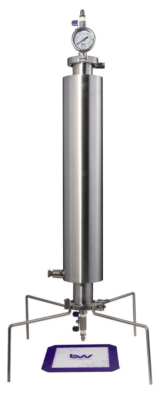 2" Dewaxing Closed Column Extractor 115-200g - BVV High Desert Scientific