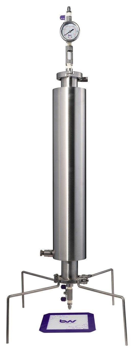 2" Dewaxing Closed Column Extractor 115-200g - BVV High Desert Scientific