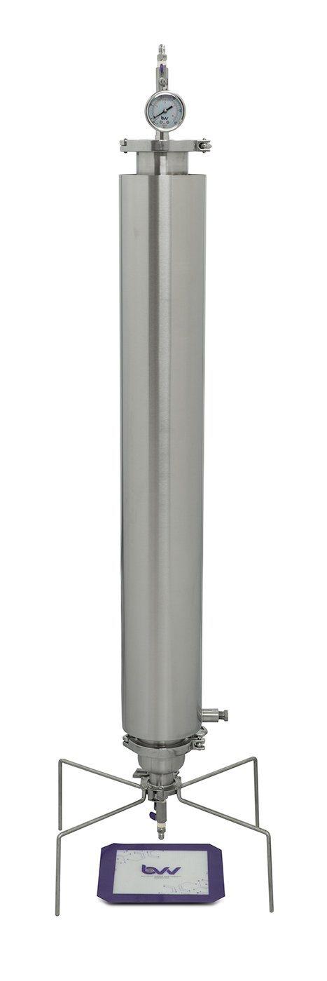 3" Dewaxing Closed Column 180G-2LB - BVV High Desert Scientific