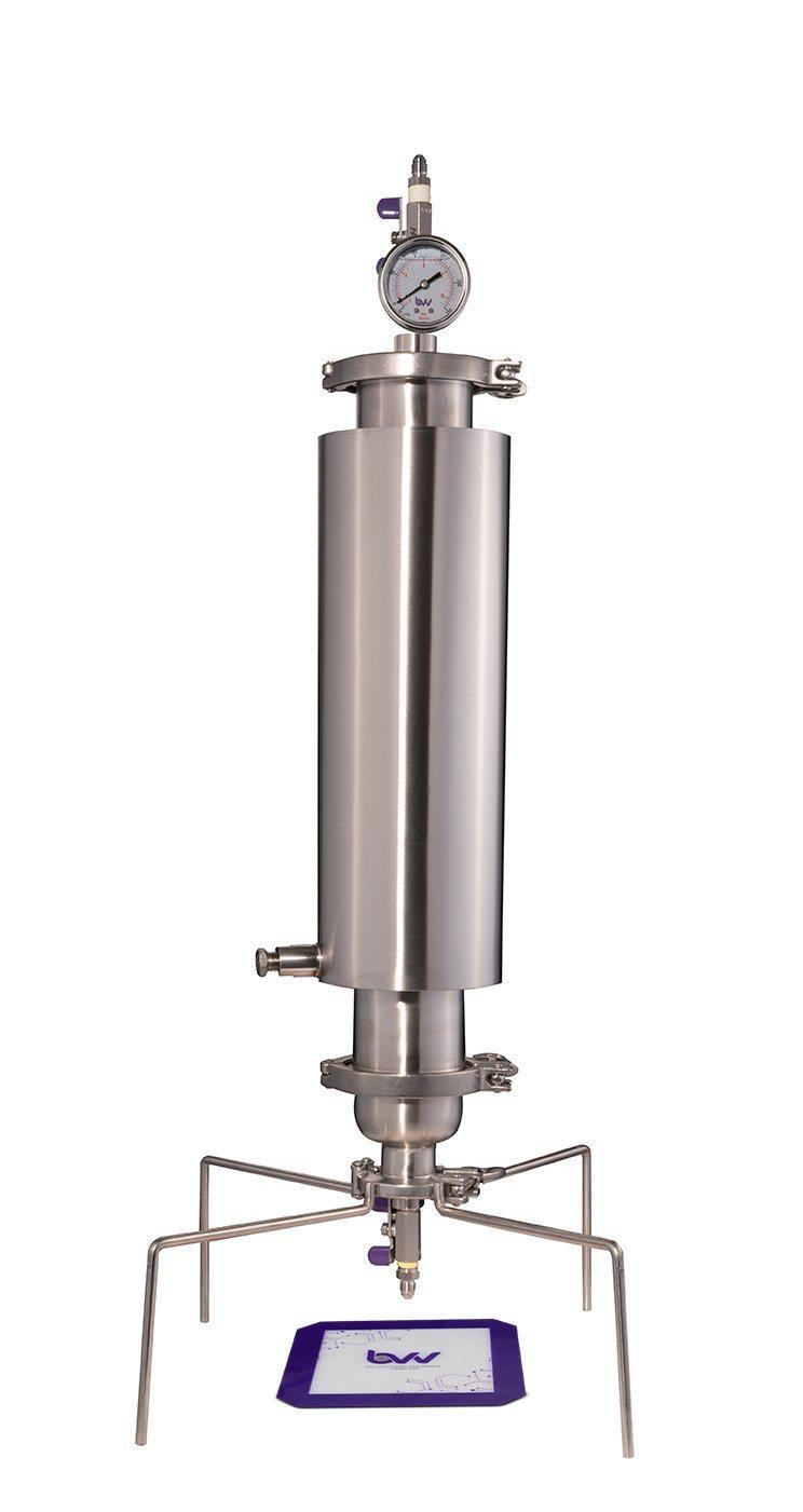 3" Dewaxing Closed Column 180G-2LB - BVV High Desert Scientific