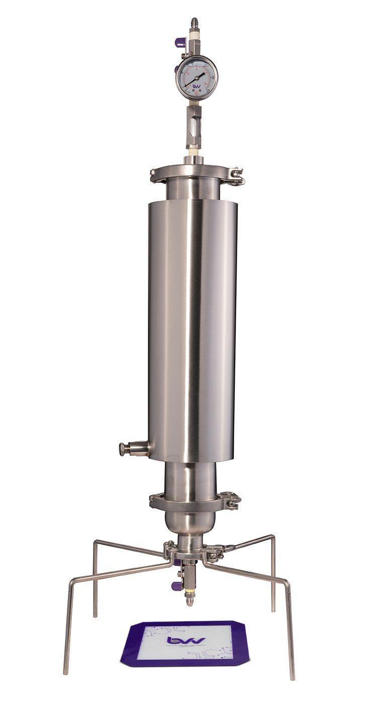 3" Dewaxing Closed Column 180G-2LB - BVV High Desert Scientific