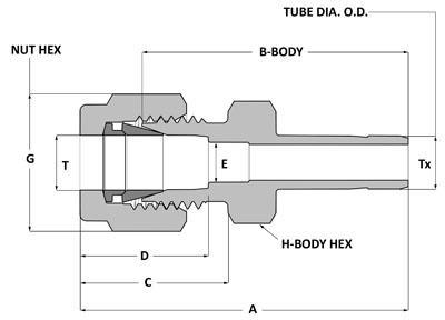 Reducer/Adapter - SSP Corporation High Desert Scientific