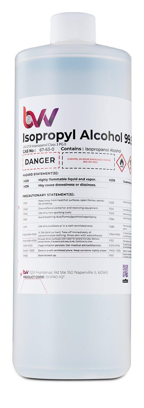 BVV™ High Purity Isopropyl Alcohol 99% USP (IPA) - BVV High Desert Scientific