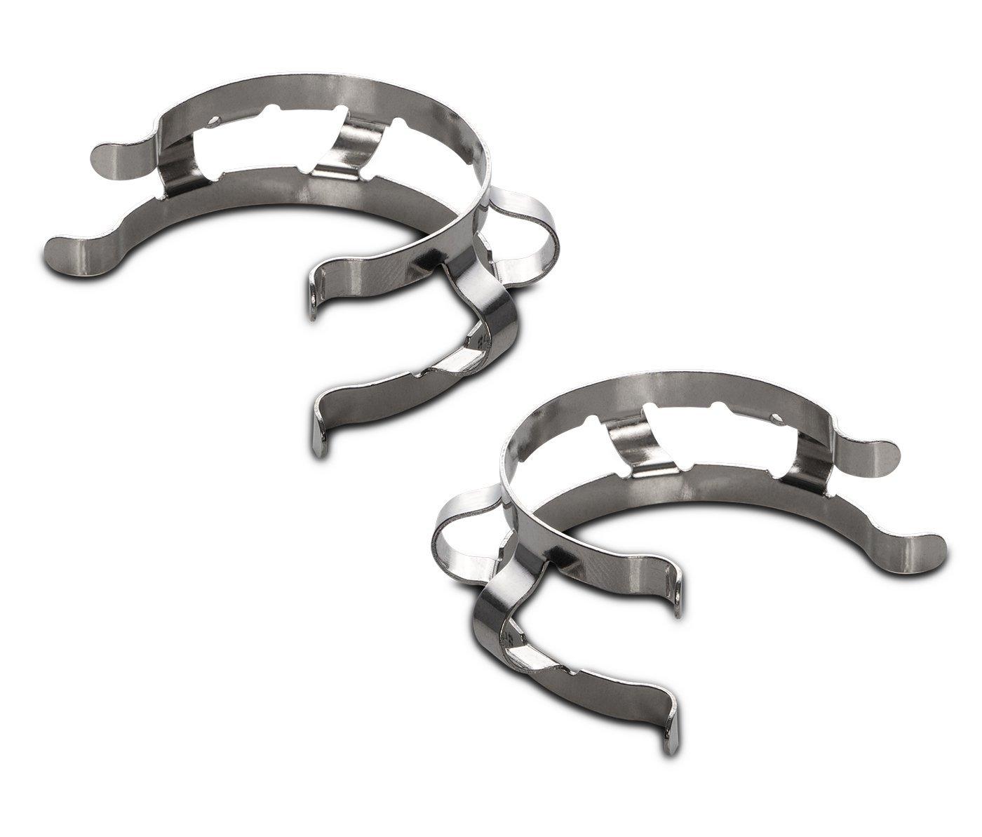 2 Pack Metal Keck Clips - 45/50 - BVV High Desert Scientific