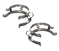 2 Pack Metal Keck Clips - 45/50 - BVV High Desert Scientific