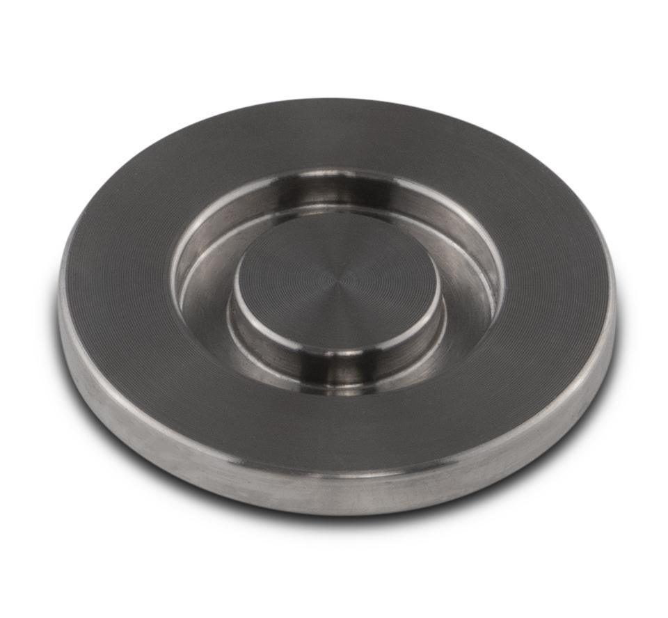 KF-16 Stainless Steel Solid End Cap - BVV High Desert Scientific