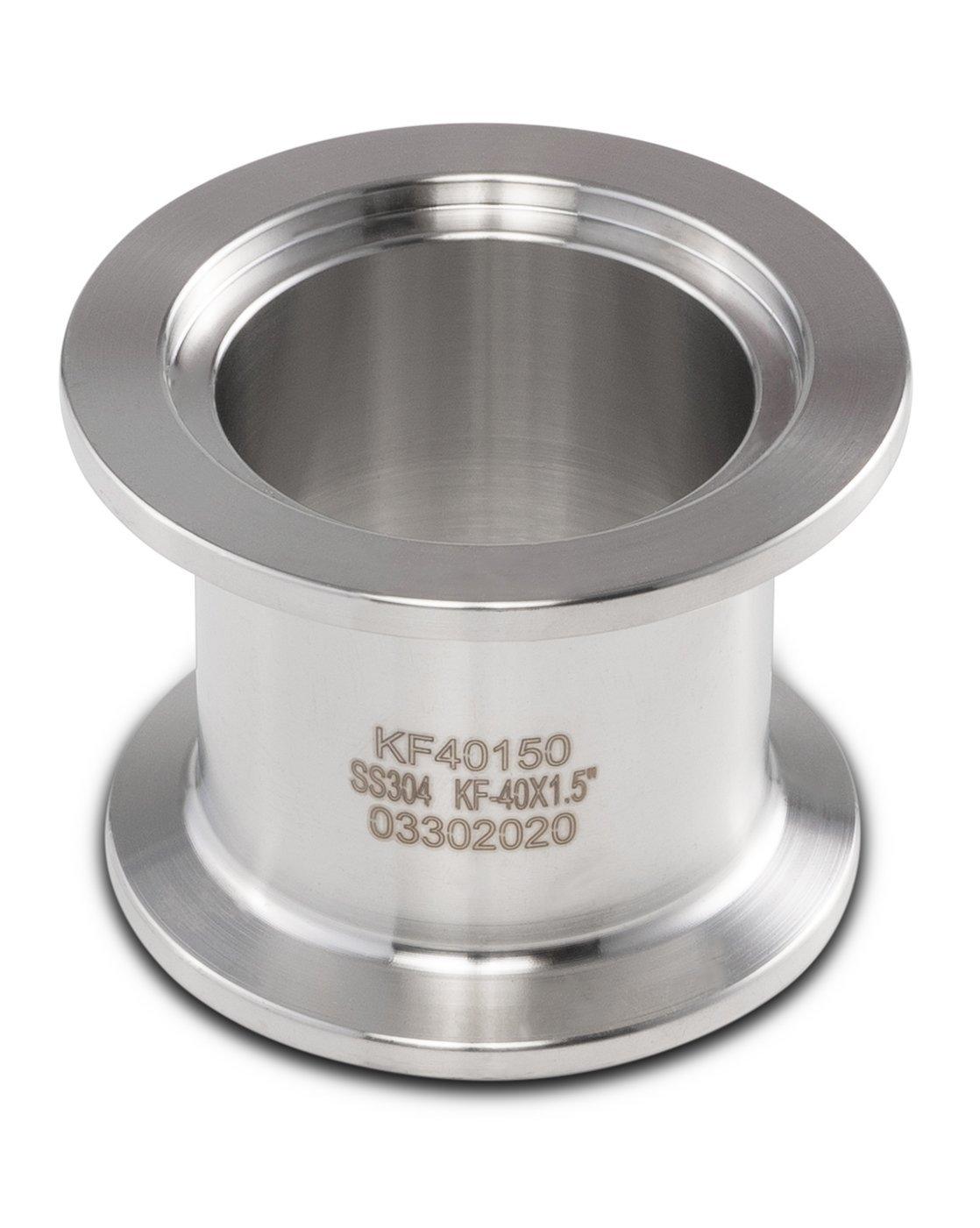 KF-40 Stainless Steel Tri-Clamp End Cap - BVV High Desert Scientific