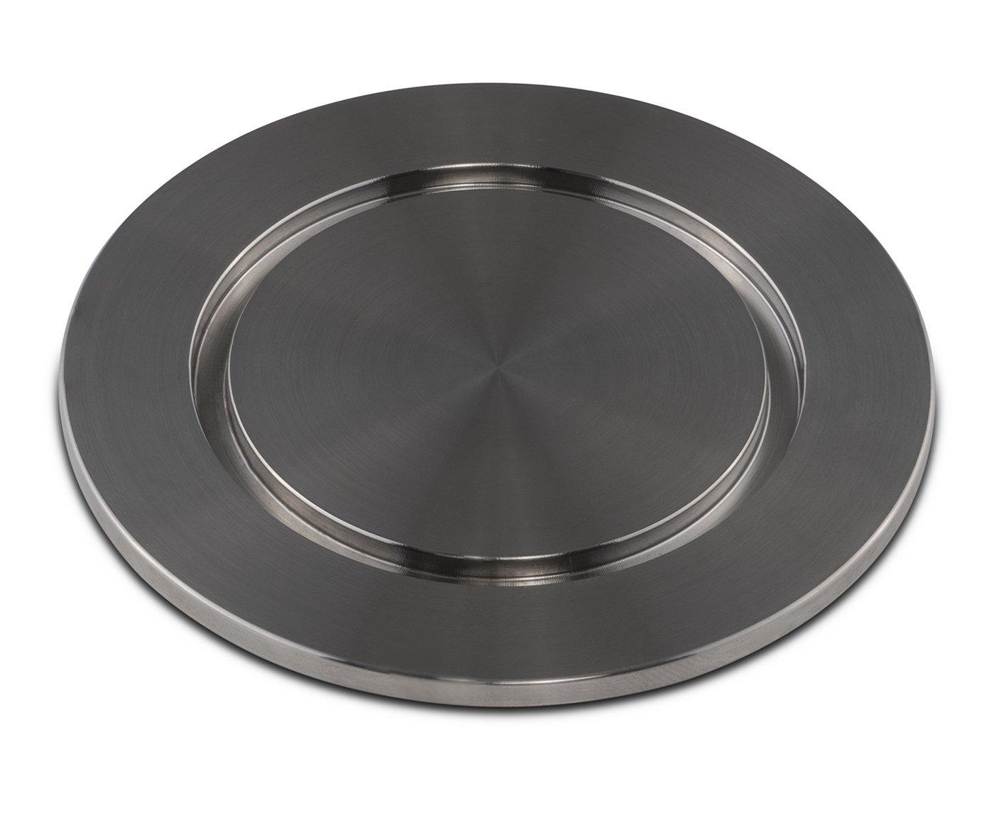 KF-50 Stainless Steel Solid End Cap - BVV High Desert Scientific