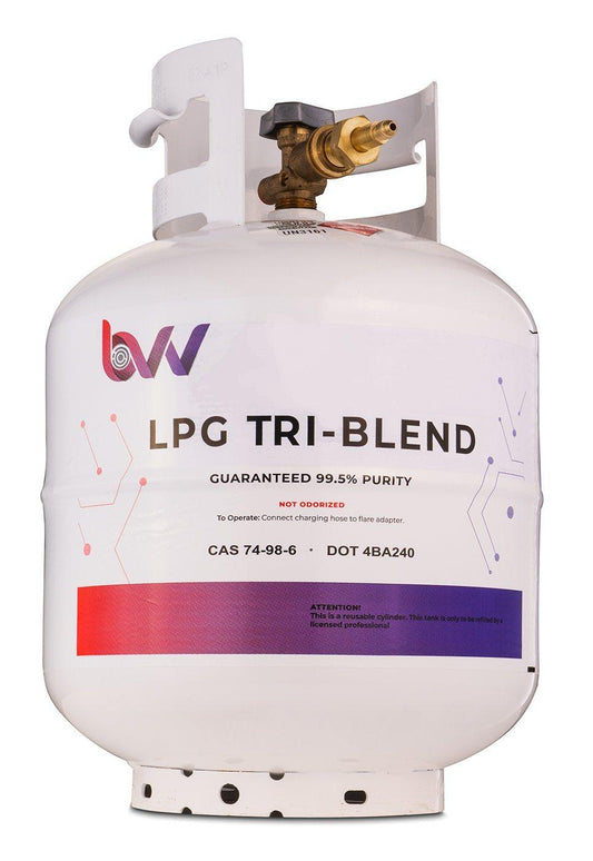 20LB High Purity USA 50/25/25% N-Butane/Iso-Butane/Propane TRI-Blend - 99.5% Guaranteed - BVV High Desert Scientific