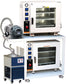 2x 3.2 CuFt Vacuum Oven Package with Mobile Cart, Cold Trap & Pump