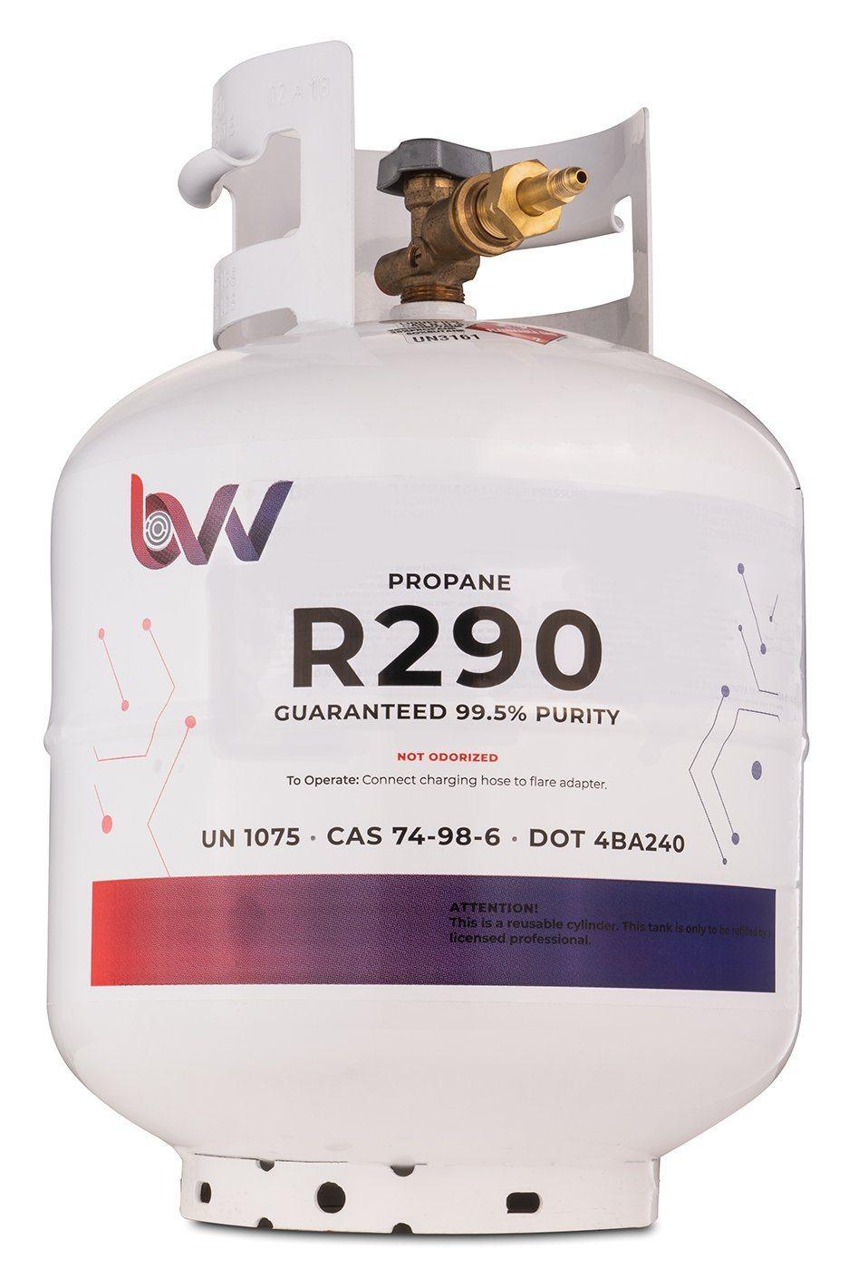 Buy 2 Get 1 Free - 20LB High Purity USA PROPANE R290 - 99.5% Guaranteed - BVV High Desert Scientific