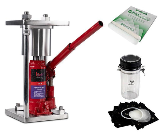 BVV™ 2 Ton 304SS Puck Press Dry Ice Mini Shaker Kit - BVV High Desert Scientific