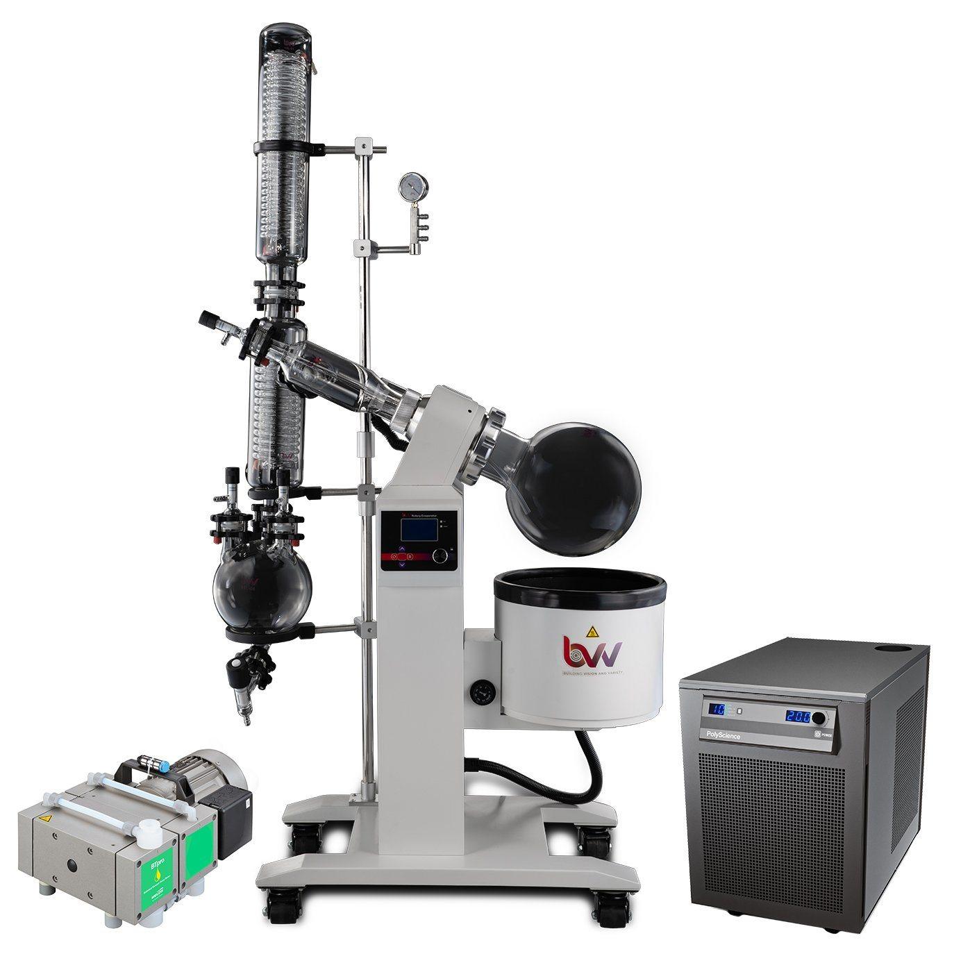 10L BVV™ ECO Rotary Evaporator Turnkey Setup - BVV High Desert Scientific
