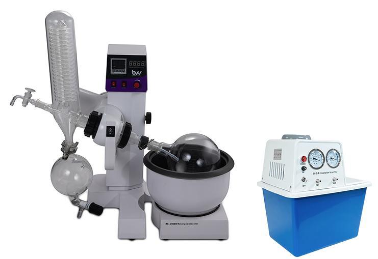 2L Electric Rotary Evaporator Kit with BVV™ Water Circulation Vacuum Pump - BVV High Desert Scientific