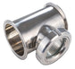 BVV Brewing 4" x 4" x 3" Stainless Steel Sight Glass Union TriClamp Tee - BVV High Desert Scientific