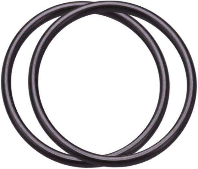 Pair of Rubber Sealing O-rings for PQ-N Series Ball Mill Jars - Across International High Desert Scientific