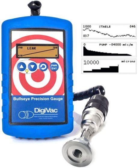 DigiVac Bullseye Precision Vacuum Gauge with Real-Time Analytics - DigiVac High Desert Scientific